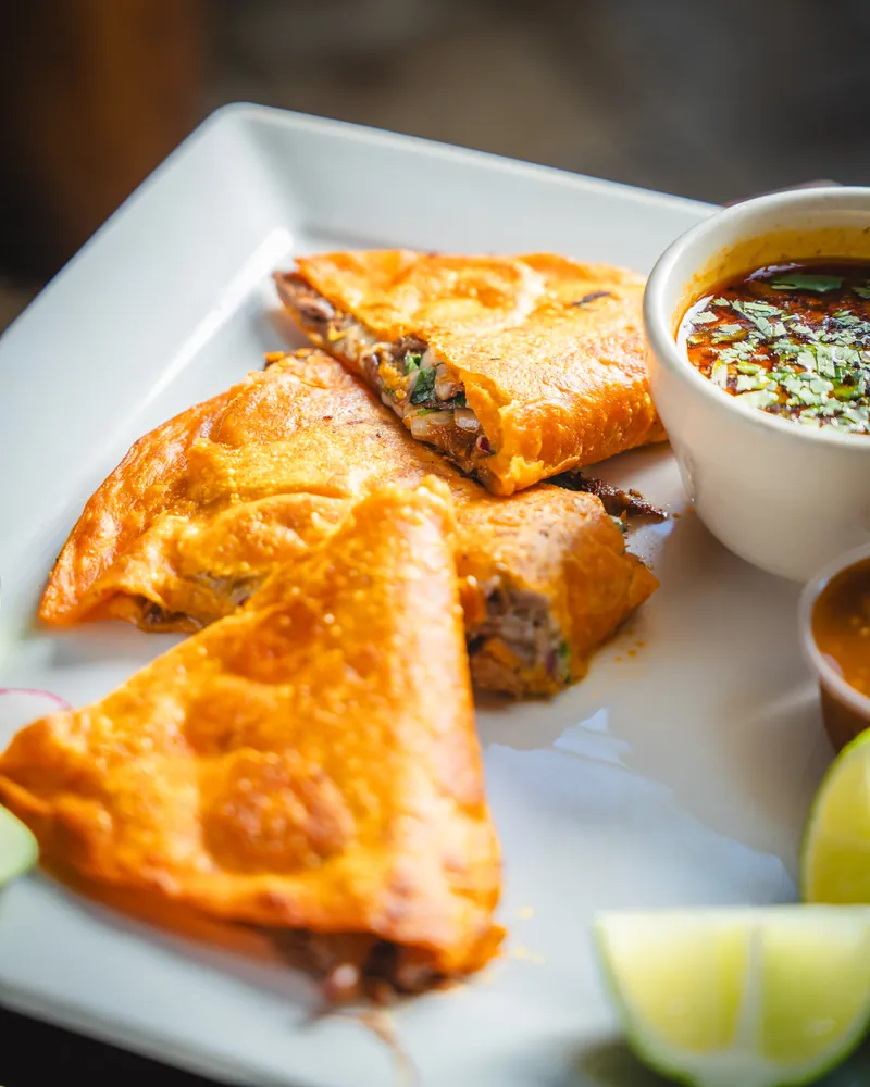 El Rancho Grande Mason - Chimichanga with soup