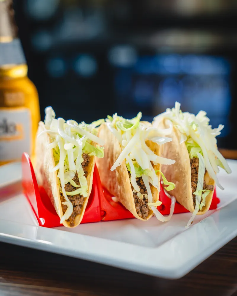 El Rancho Grande Mason - Street tacos, red holders